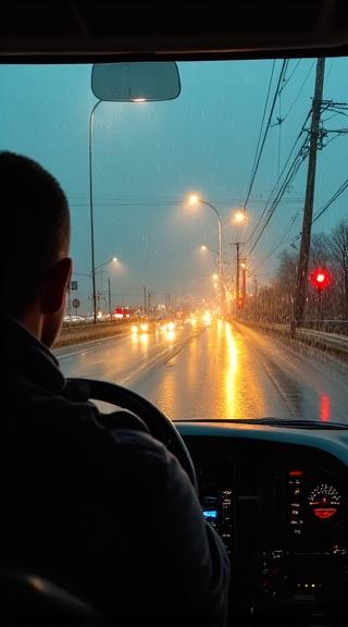 Truck dashboard perspective wallpaper