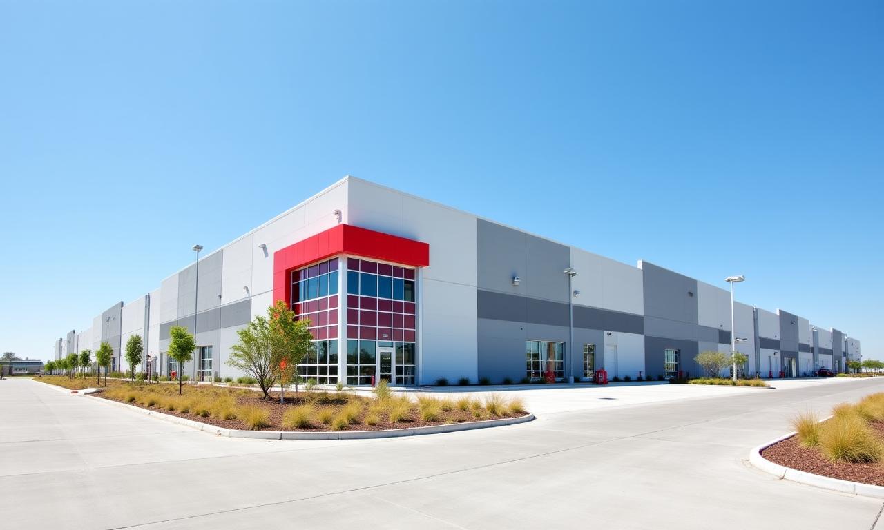 Panoramic view of 28 Freeman St Woodland facility